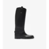 Leder-Cavalier-Stiefel