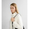 Lederarmband mit Karomuster