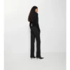 Maßgeschneiderte Hose aus Grain-de-Poudre-Wolle