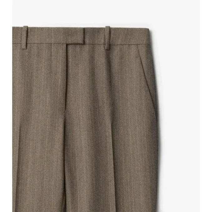 Maßgeschneiderte Hose aus Moulina-Wolle