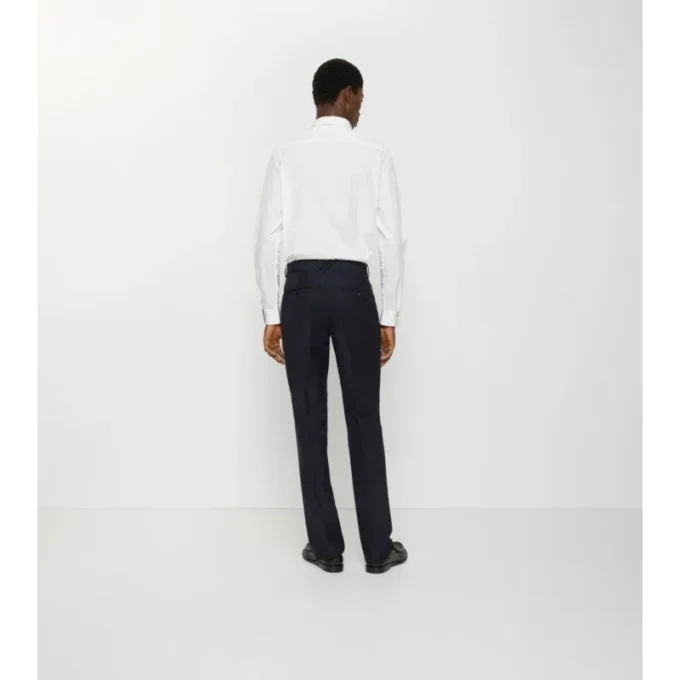 Maßgeschneiderte Hose aus Wolle und Mohair