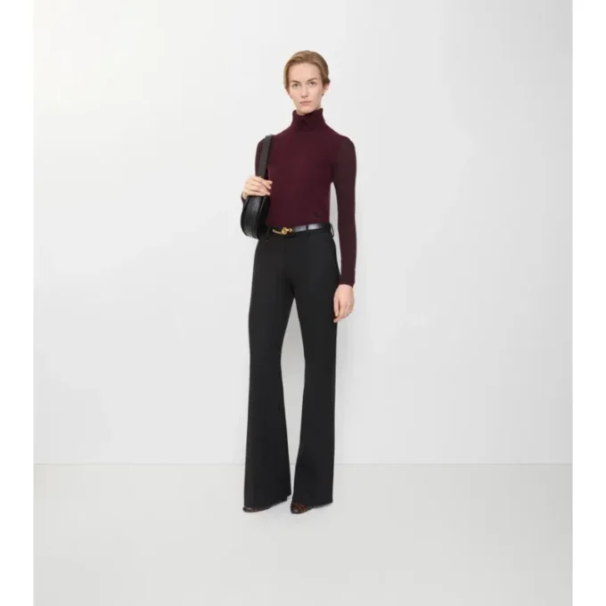 Maßgeschneiderte Hose aus Wollmischung