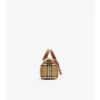 Mini-Bowling-Tasche mit Karomuster
