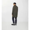 Mittellanger Camden-Car Coat aus Tropical Gabardine