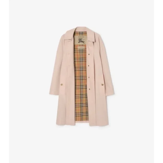 Mittellanger Camden-Car Coat aus Tropical Gabardine