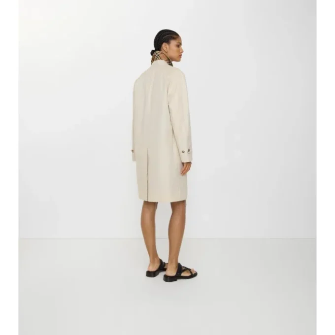 Mittellanger Camden-Car Coat aus Tropical Gabardine