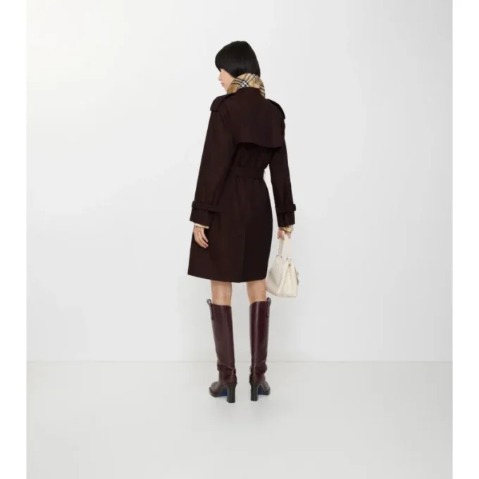 Mittellanger Gabardine-Trenchcoat „Castleford“