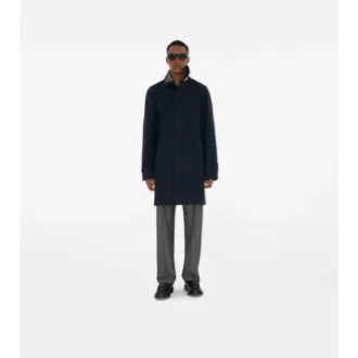 Mittellanger Kaschmir-Car Coat