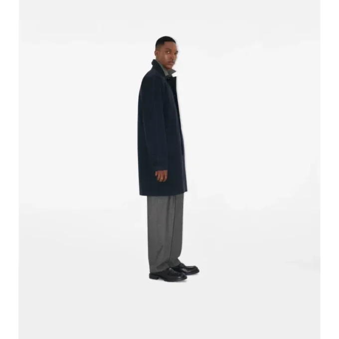 Mittellanger Kaschmir-Car Coat