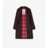 Mittellanger Kensington-Trench Coat aus Gabardine
