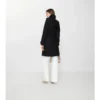Mittellanger Paisley-Spitzen-Foxfield-Trench Coat
