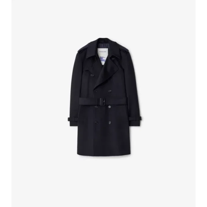 Mittellanger Trench Coat aus Kaschmir