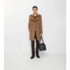 Mittellanger Trench Coat aus Kaschmir