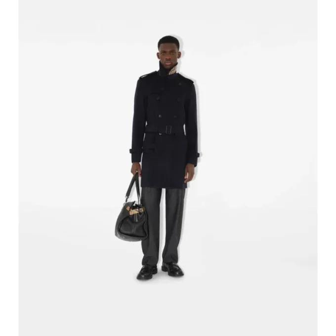 Mittellanger Trench Coat aus Kaschmir