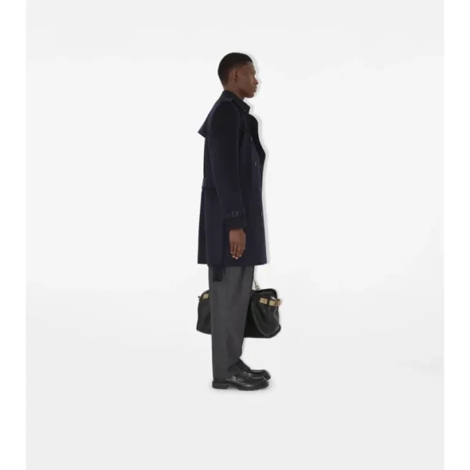 Mittellanger Trench Coat aus Kaschmir