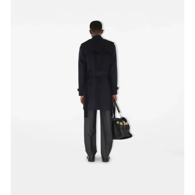 Mittellanger Trench Coat aus Kaschmir
