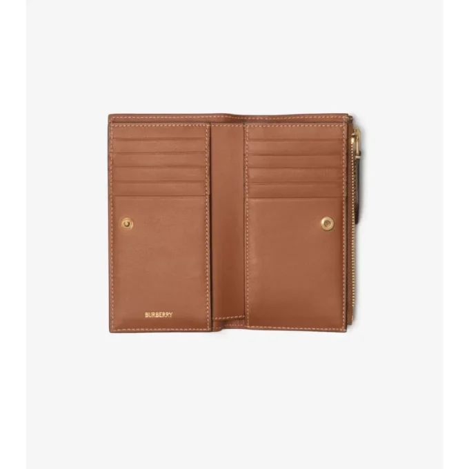 Mittlere Check-Brieftasche