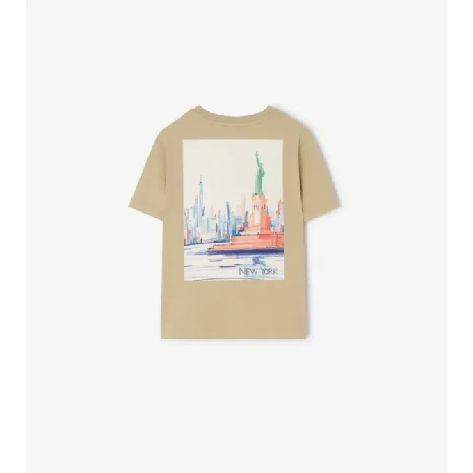 New York Bear Baumwoll-T-Shirt