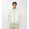 Nylon-Kapuzenjacke mit Karoband