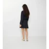 Plissierter Minirock aus Stretch-Nylon