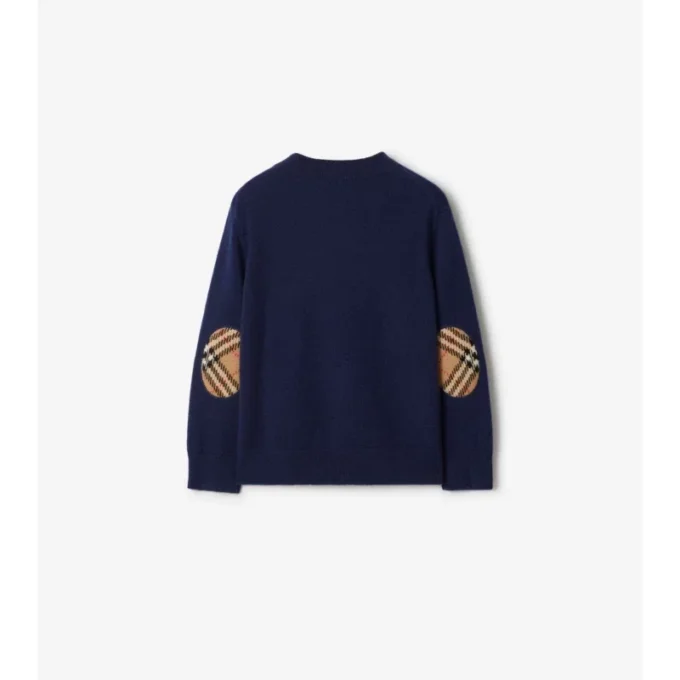 Pullover aus Wolle und Kaschmir mit Karomuster