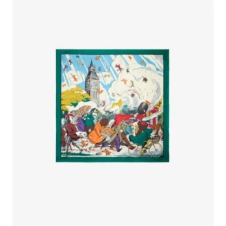 Raining Cats and Dogs  Seidenschal