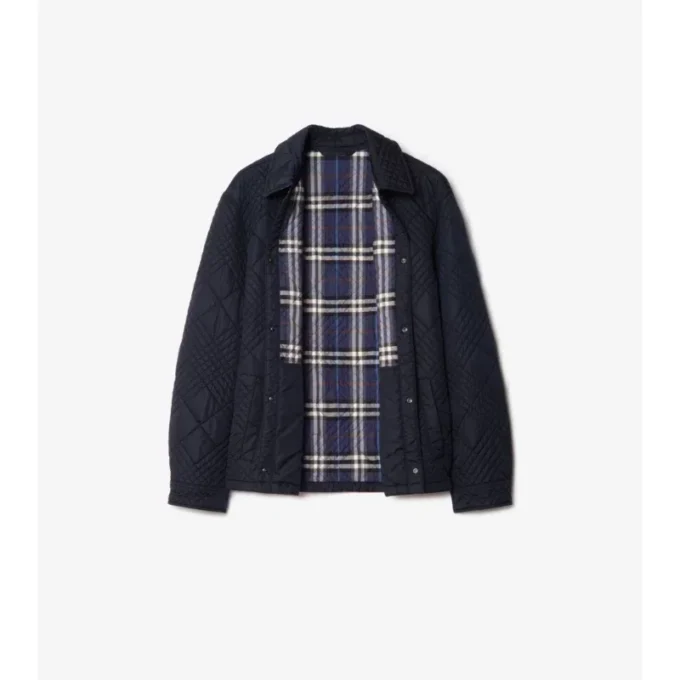 Ramsey-Jacke mit feinem Karomuster