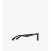 Rechteckige Sonnenbrille mit Logo 
