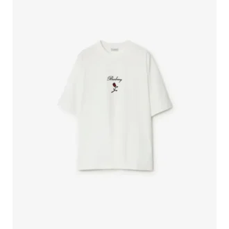 Rose Baumwoll-T-Shirt