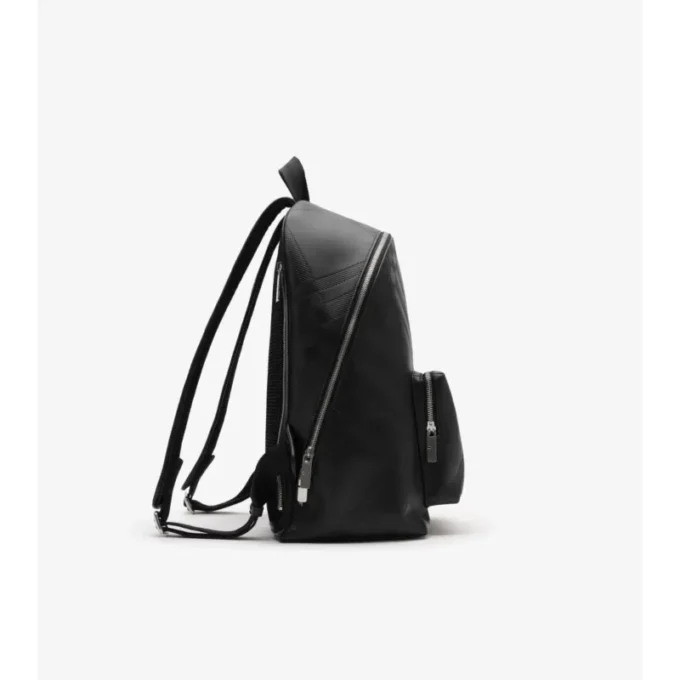 Rucksack mit geprägter Karomusterung