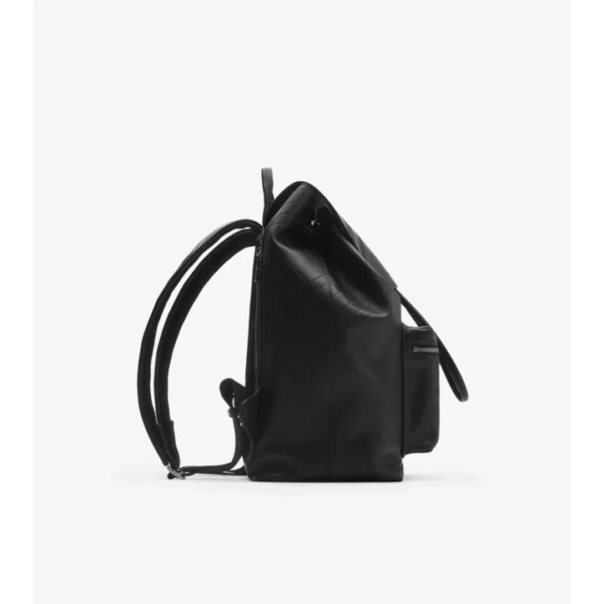 Rucksack mit geprägter Karomusterung