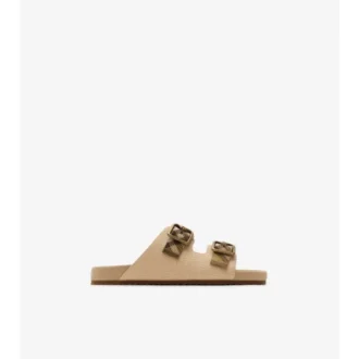 Sandalen im Raffia-Look