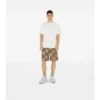 Seidenshorts mit Karomuster