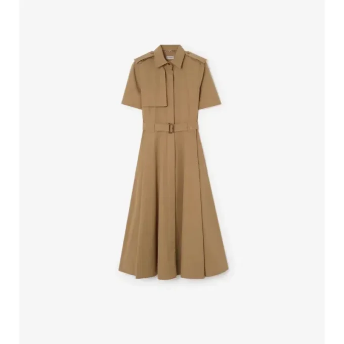Shirtkleid aus Baumwollpopeline