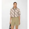 Shorts aus Baumwollpopeline mit Karoband