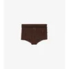 Shorts aus gehäkelter Moulina-Baumwolle