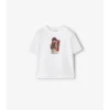 Ski Bear Baumwoll-T-Shirt