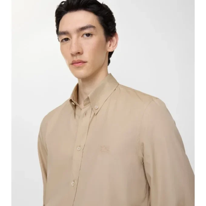 Slim-Fit-Baumwollhemd