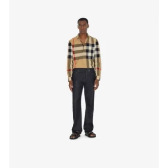 Slim-Fit-Hemd aus Baumwolle mit Karomuster