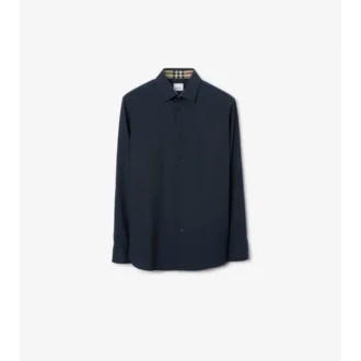 Slim-Fit-Hemd aus Stretch-Baumwolle