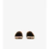 Slipper aus Wollmischung mit Karomuster