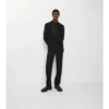 Smokinghose aus Grain-de-Poudre-Wolle