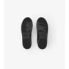 Sneaker aus geprägtem Leder mit Karomuster 