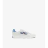 Sneaker aus Leder mit Karomuster