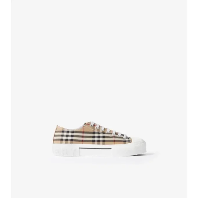 Sneaker mit Karomuster