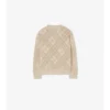 Strickjacke aus Baumwolle mit Pointelle-Muster