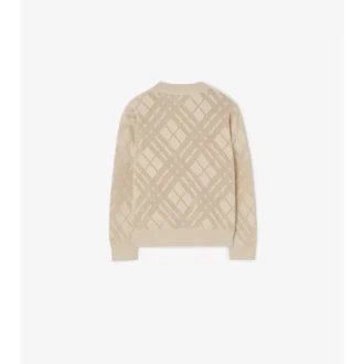 Strickjacke aus Baumwolle mit Pointelle-Muster