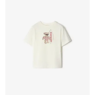 Surfer Bear Baumwoll-T-Shirt
