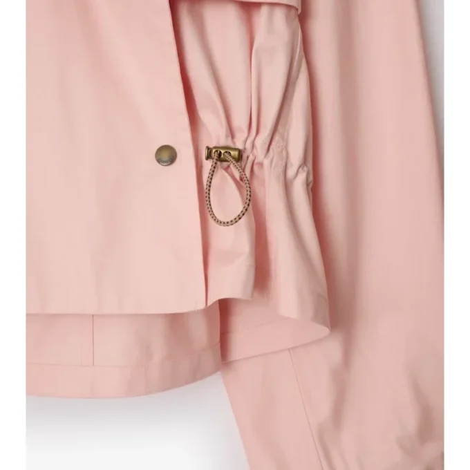 Trenchcoat mit Kapuze aus Tropical Gabardine