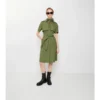 Trenchkleid aus Baumwollpopeline